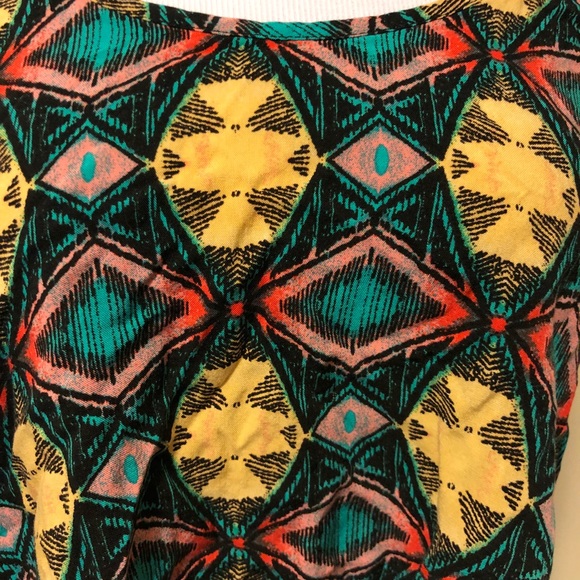 Printed Spaghetti Tank with Pom Poms - Picture 4 of 7